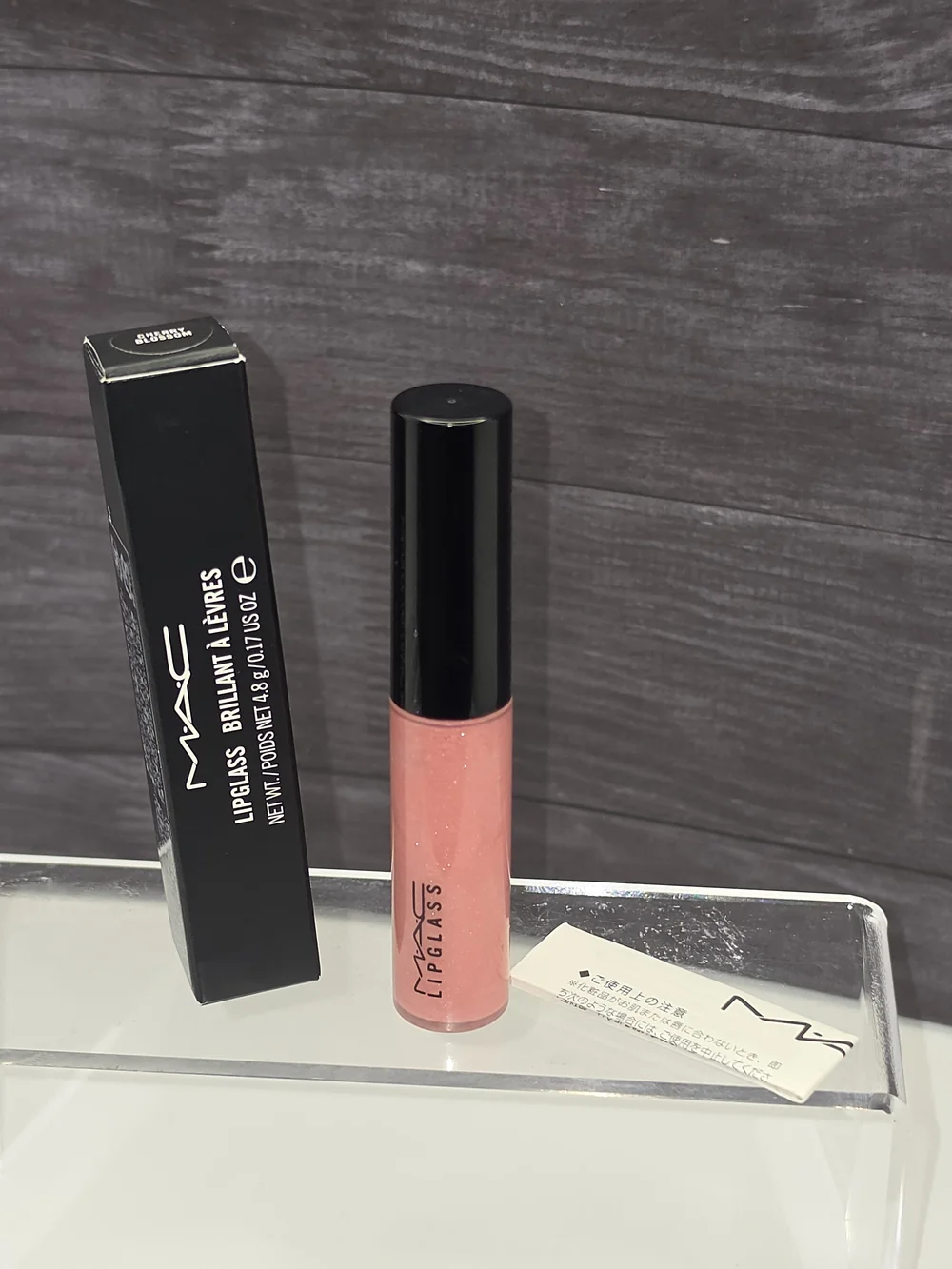 LIMITED EDITION MAC LIPGLASS- 